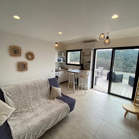 Studio Au Calme, Grande Terrasse Avec Vue Vallee Ginasservis Exteriör bild