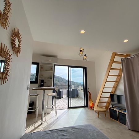 Studio Au Calme, Grande Terrasse Avec Vue Vallee Ginasservis Exteriör bild